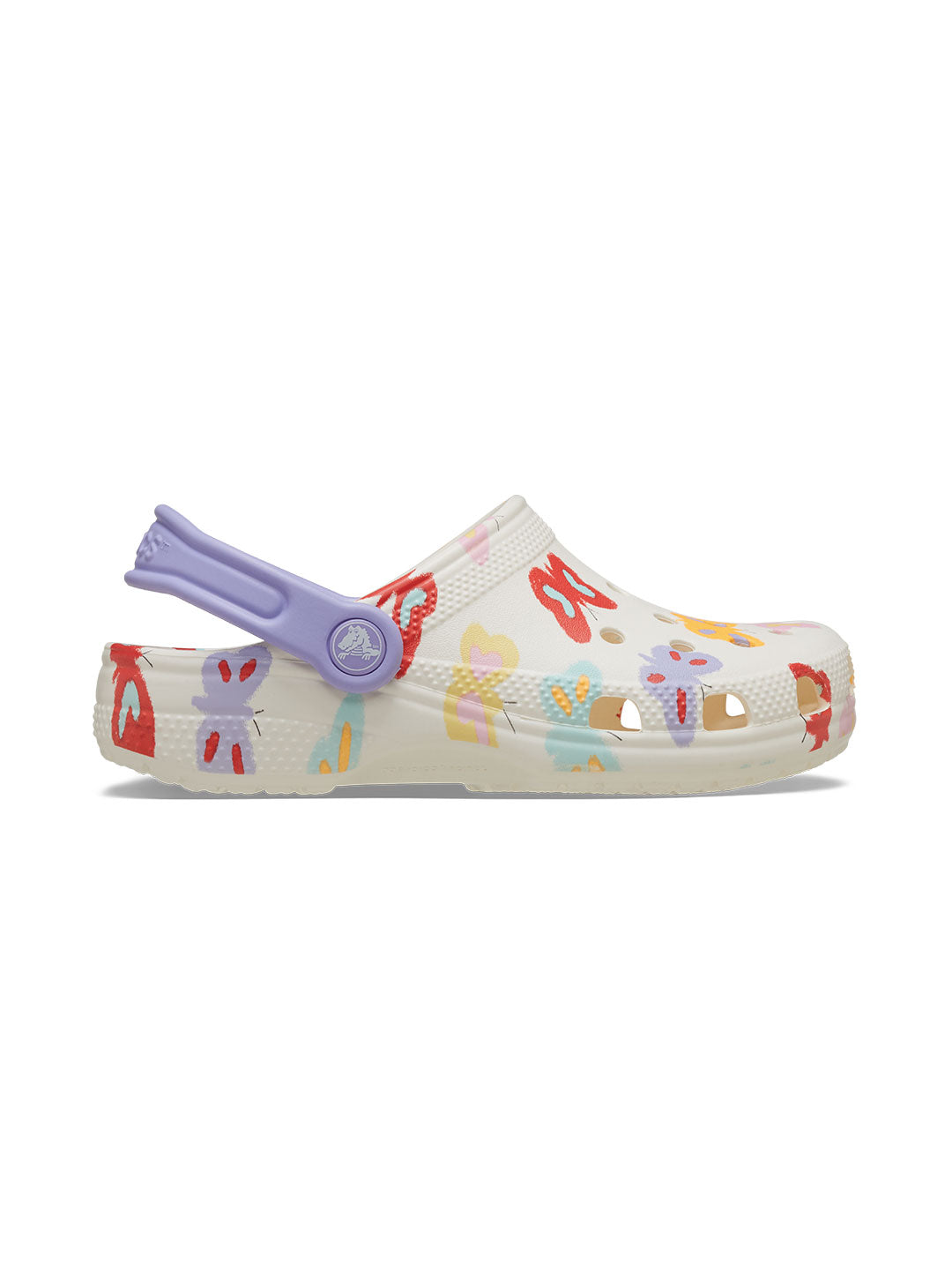 Shop Crocs Multi Classic Butterfly Graphic Clog Online