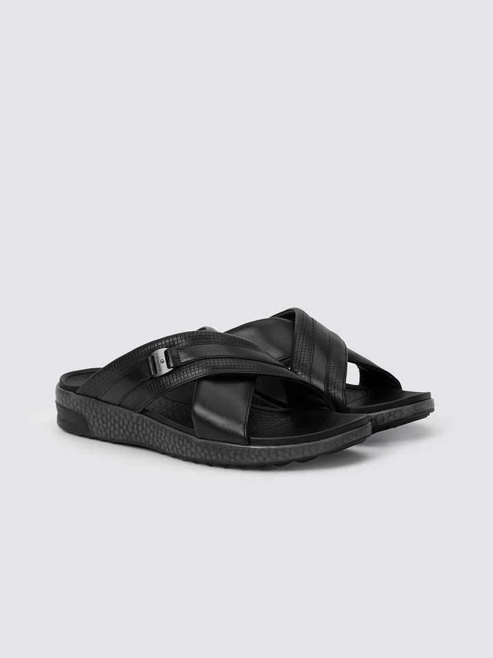 Shop Language Black Men Richard Sandals Online