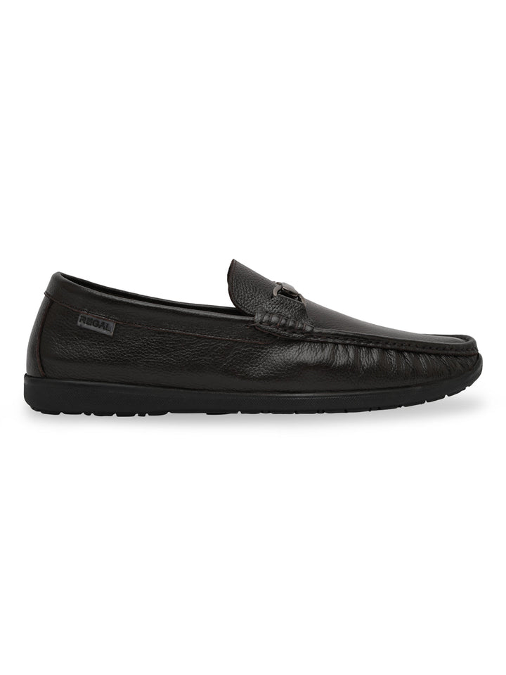 Regal Brown Mens Casual Leather Loafers