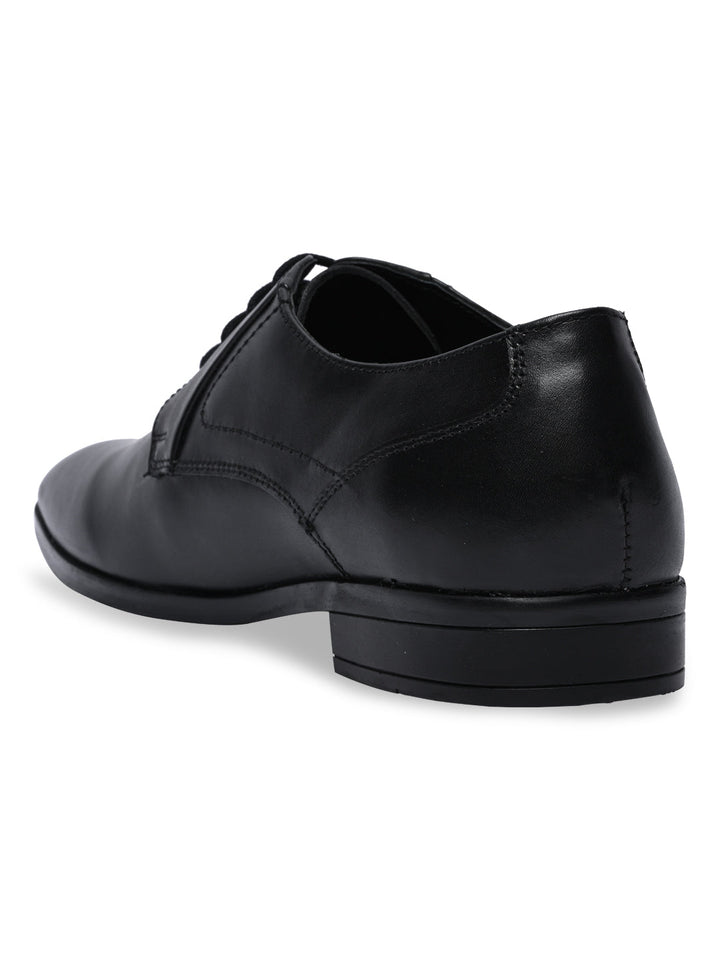 Regal Black Men Formal Leather Classic Lace Ups
