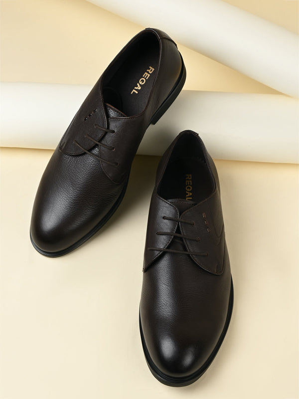 Regal Brown Men Classic Office Lace Ups