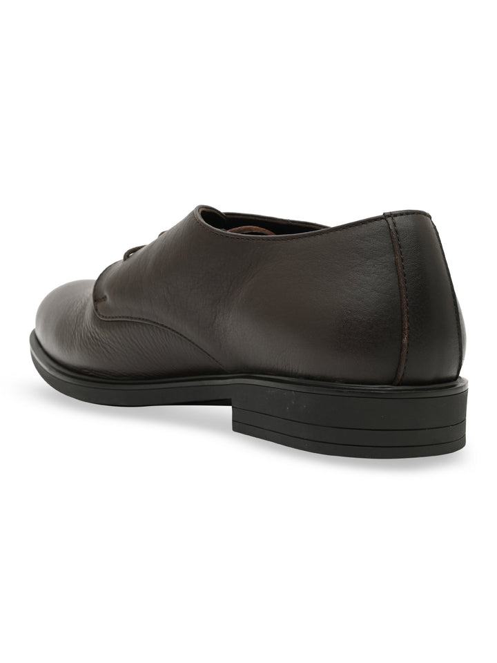 Regal Brown Men Classic Office Lace Ups