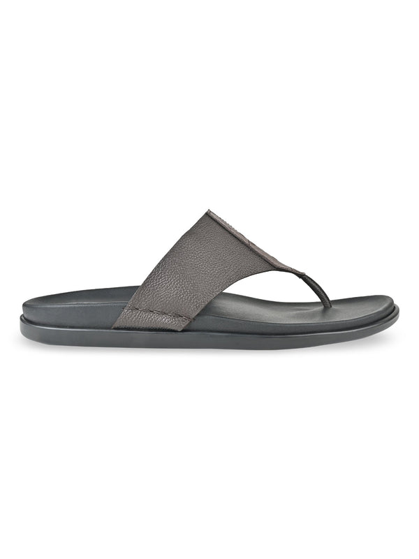 Regal Brown Men Leather Sandals