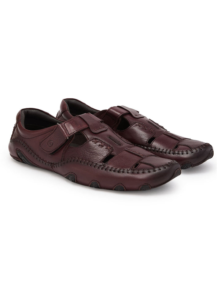 Regal Bordo Mens Casual Fisherman Sandals