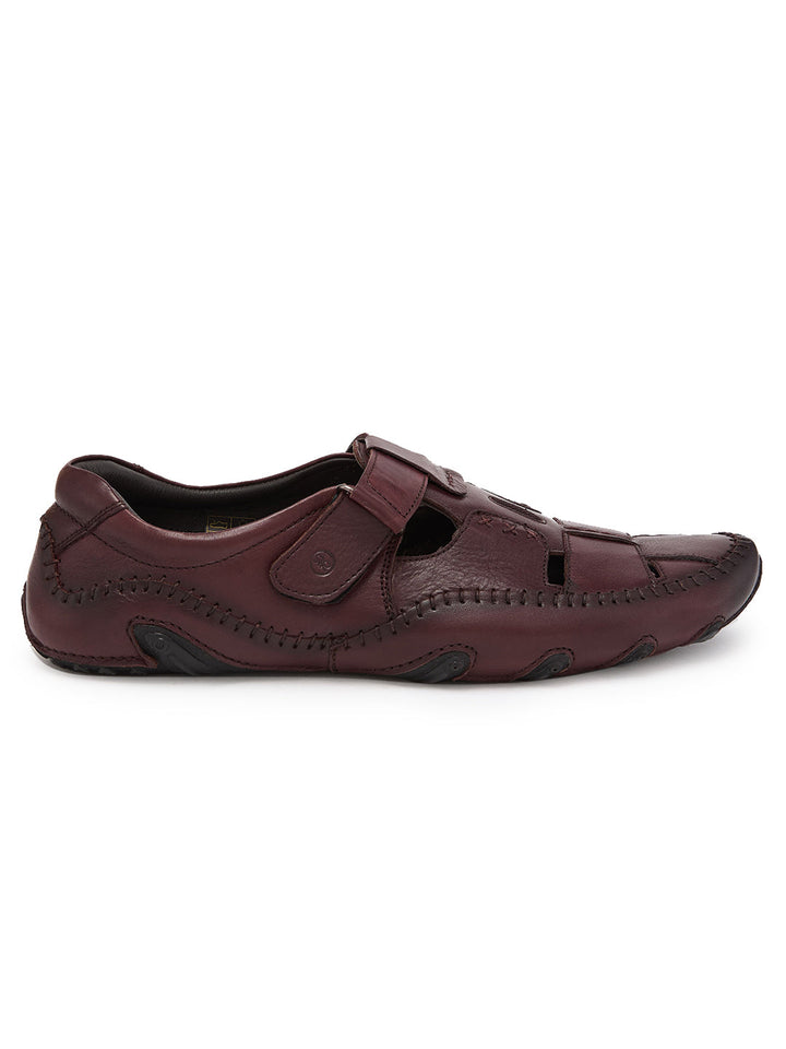 Regal Bordo Mens Casual Fisherman Sandals