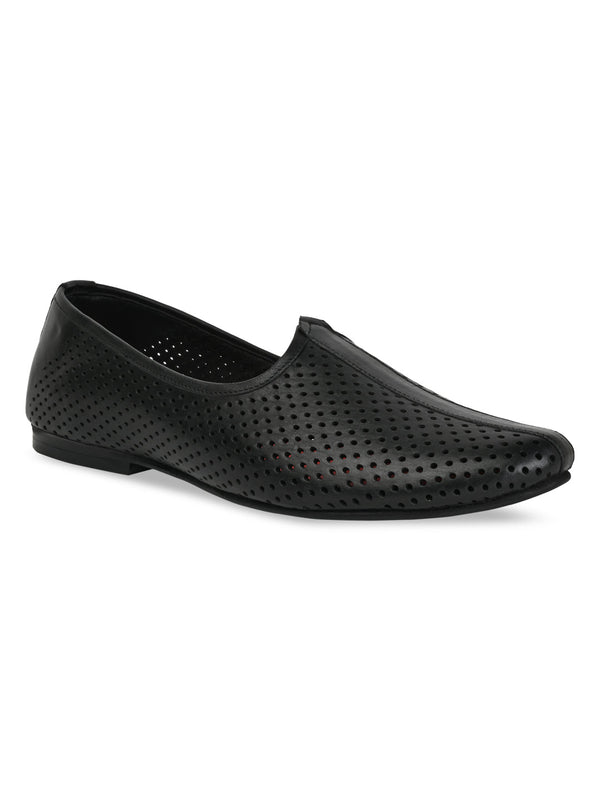 Regal Black Men Leather Morris