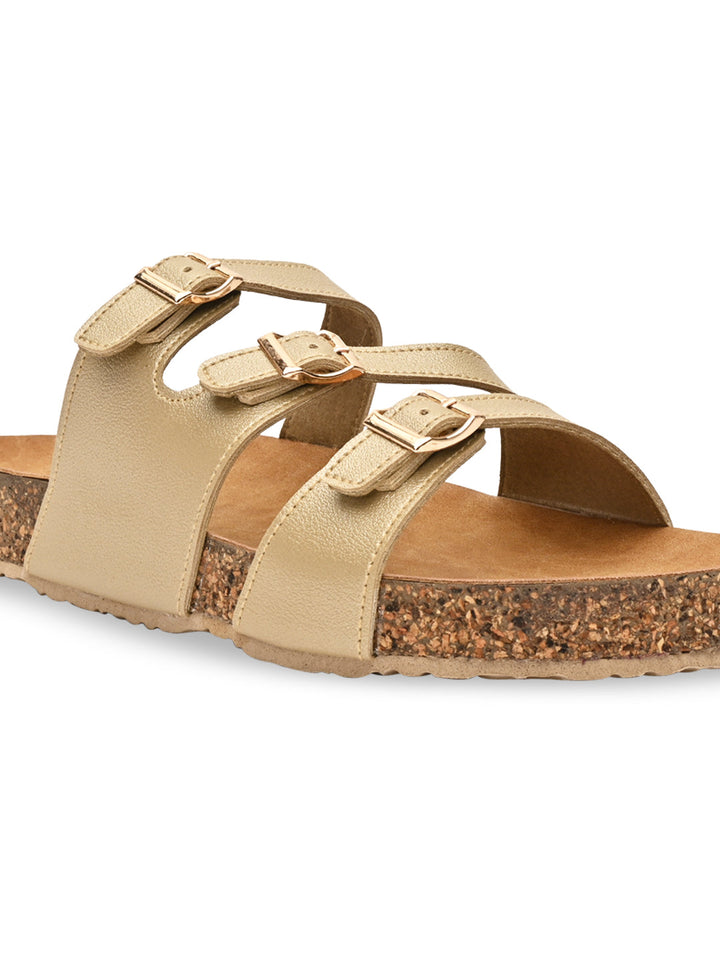 Rocia By Regal Light Gold Women Casual Flats