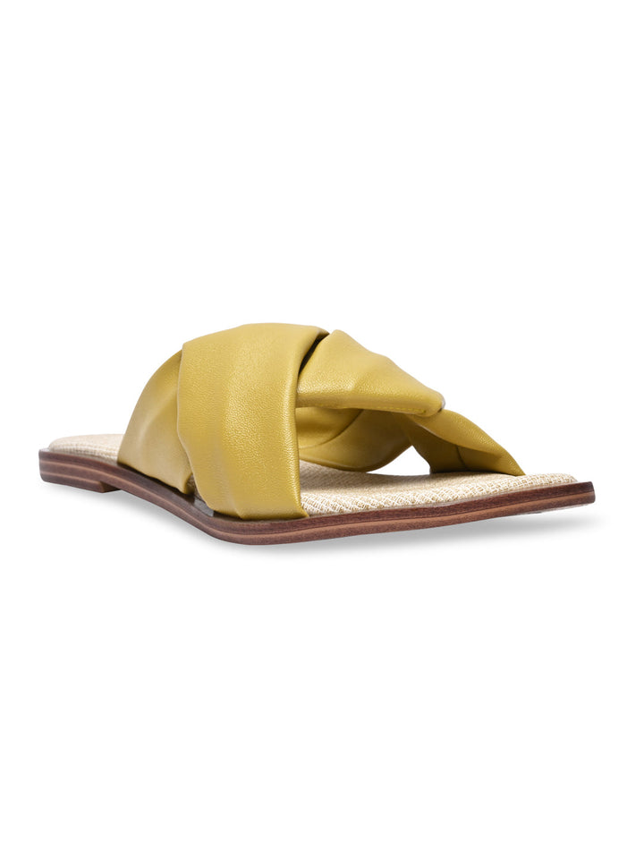 Rocia By Regal Mustard Women Casual Comfortable Flats