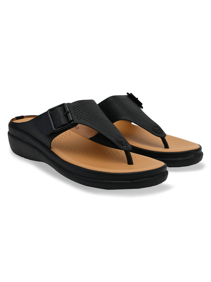 Rocia By Regal Black Women Casual Comfort Flats