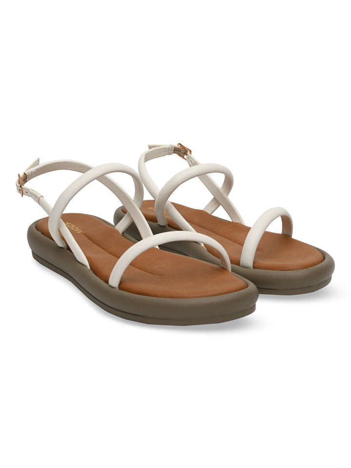 Rocia By Regal White Women Casual Flats