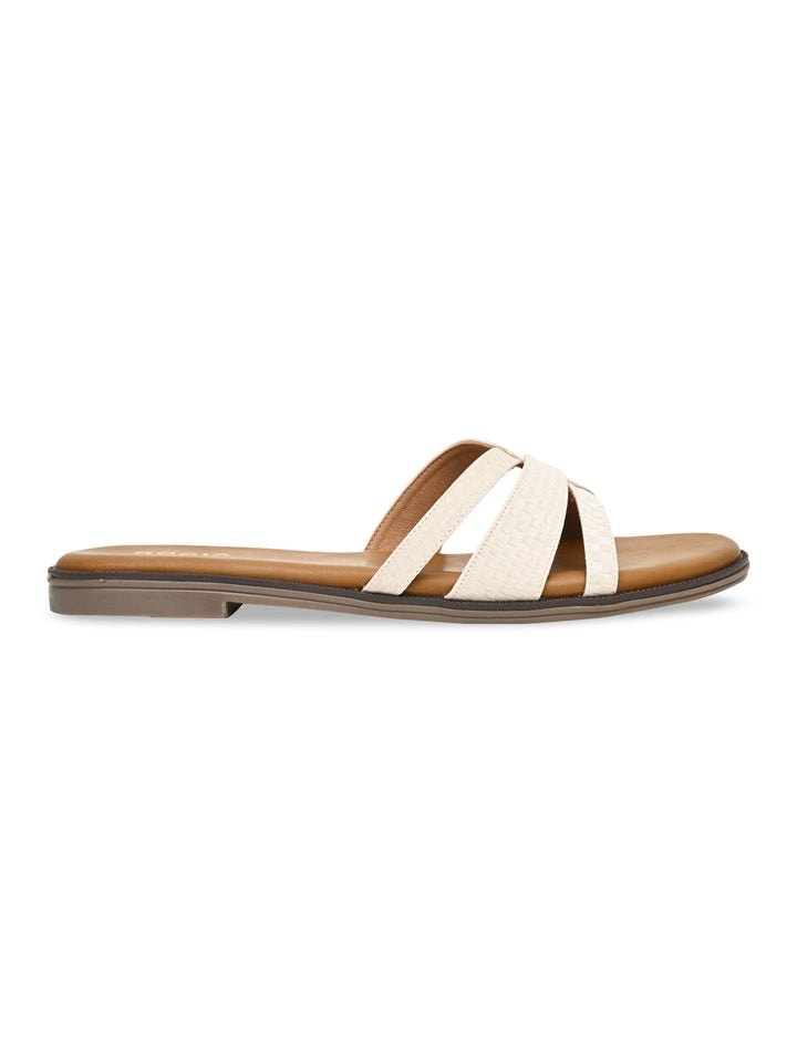 Rocia By Regal Beige Women Casual Flats