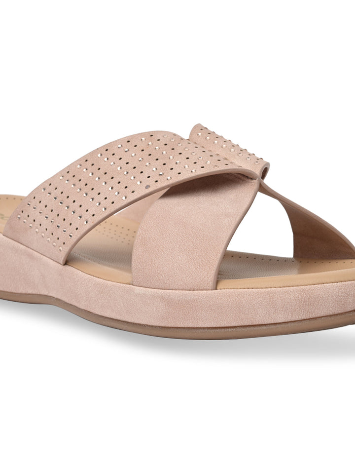 Rocia By Regal Pink Women Casual Comfort Flats