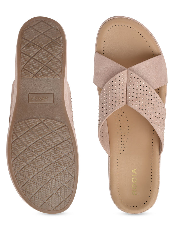 Rocia By Regal Pink Women Casual Comfort Flats