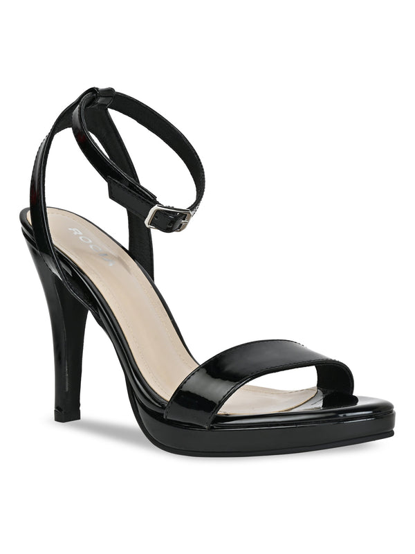 Rocia By Regal Black Women High Heel Stilettos