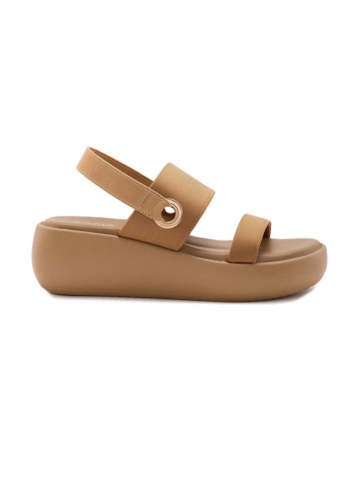 Rocia By Regal Beige Women Casual Smart Wedges