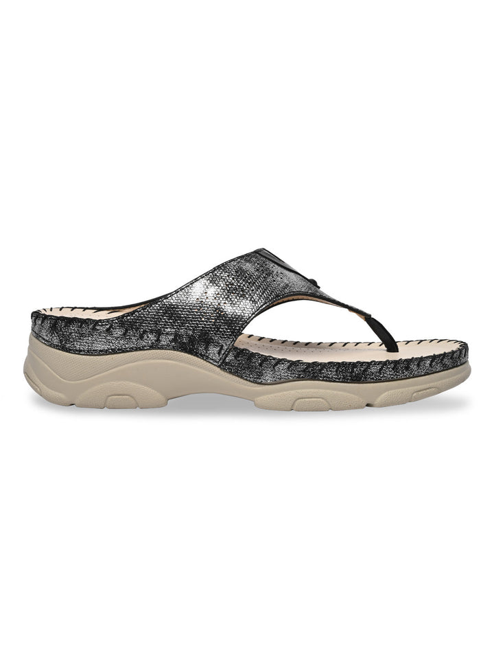 Rocia By Regal Black Women Casual Smart Wedges