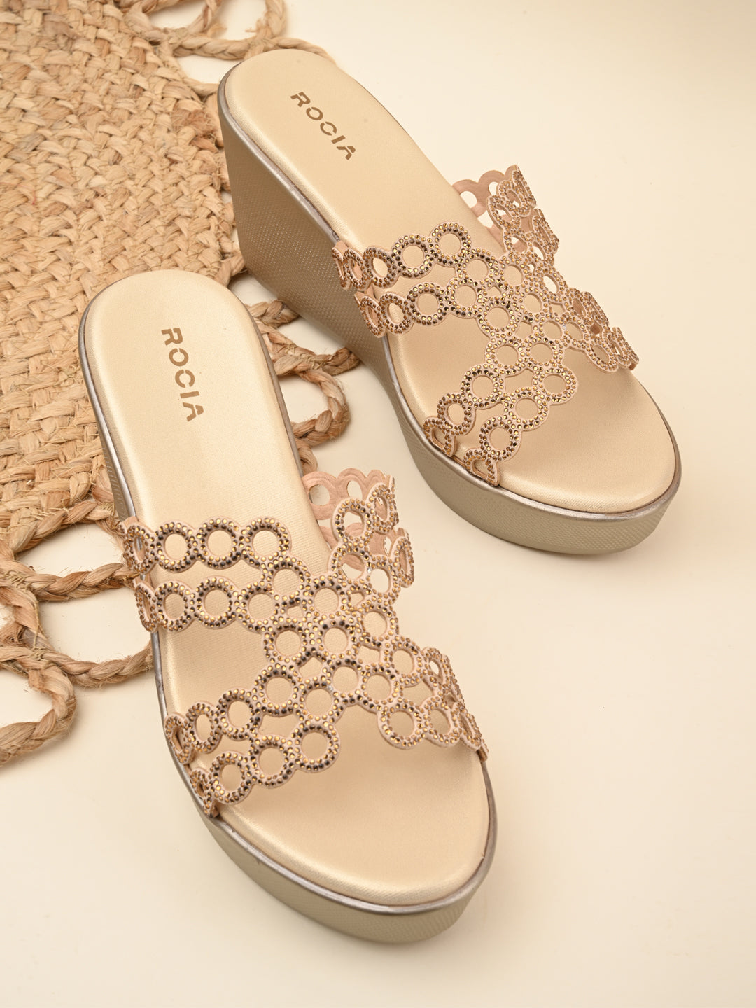 Setorii Spiked Embellished Platforms