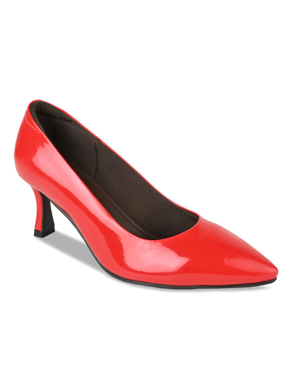 Rocia By Regal Red Women Pointy Toe Stiletto Pumps