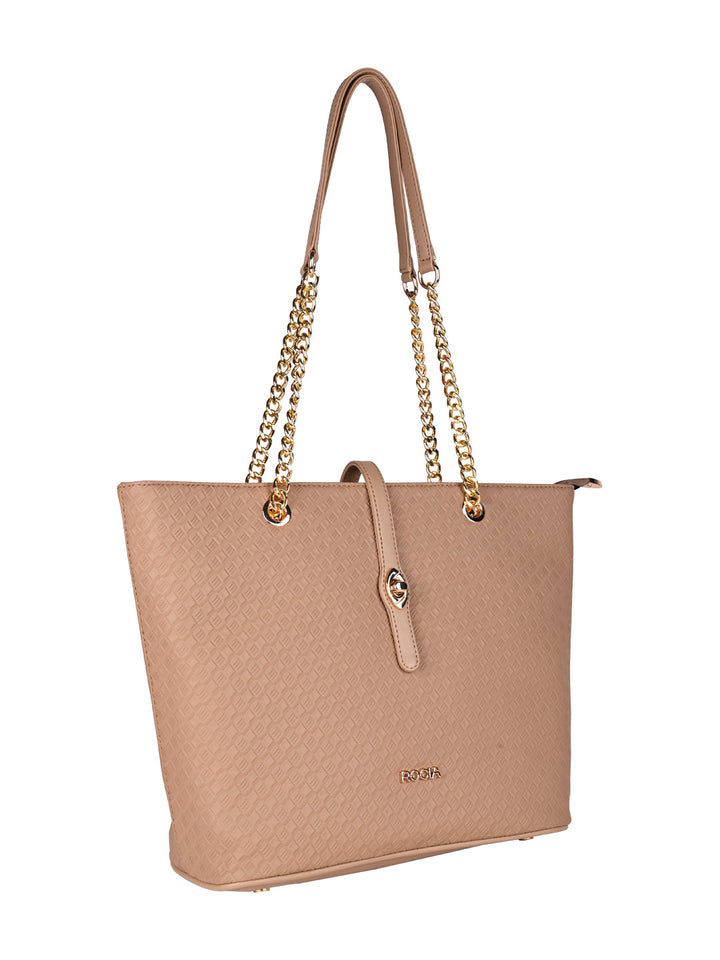 Rocia By Regal Brown Women Casual Classy Handbag