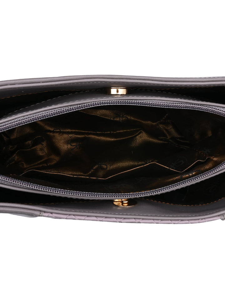 Rocia By Regal Lilac Women Woven Handbag