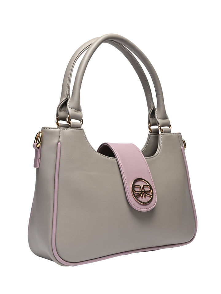 Rocia By Regal Grey Women Smart Shoulder Bag