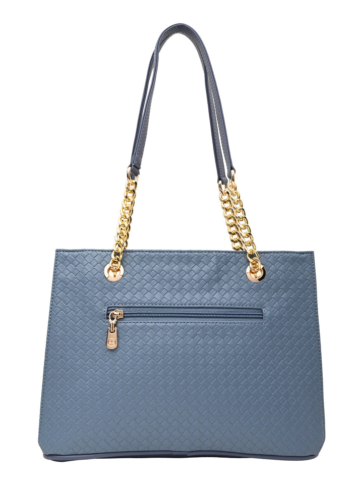 Rocia By Regal Blue Women Woven Shoulder Bag