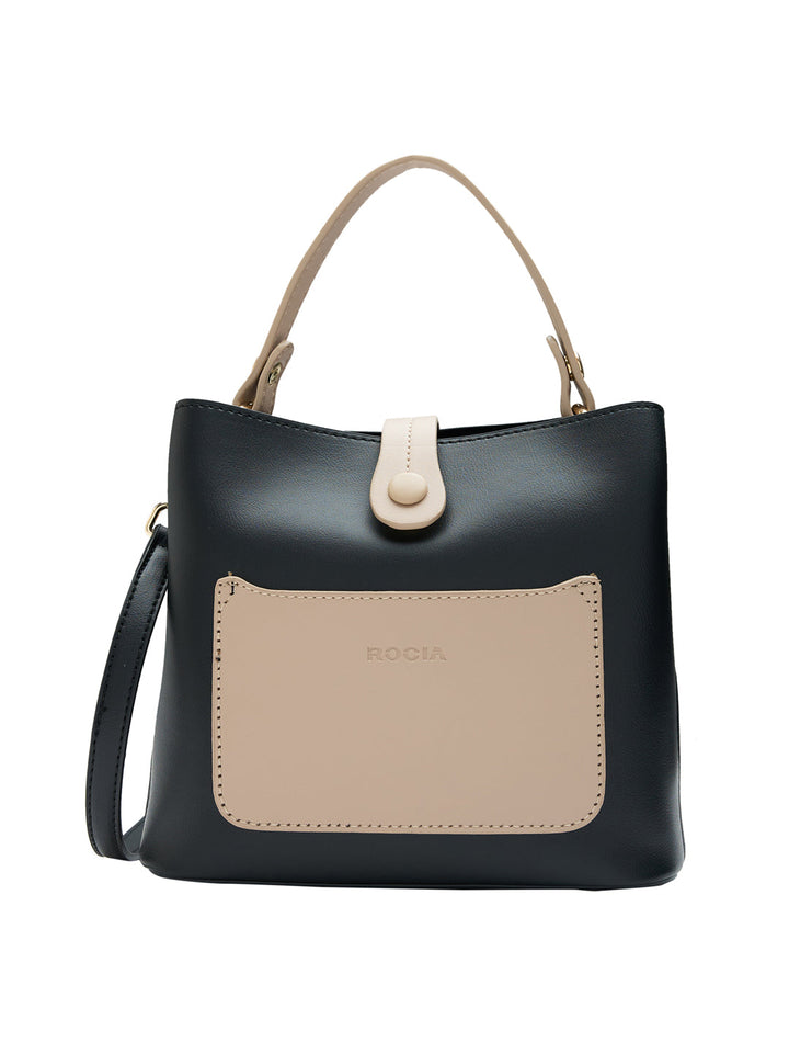 Rocia By Regal Black Women Casual Bucket Bag