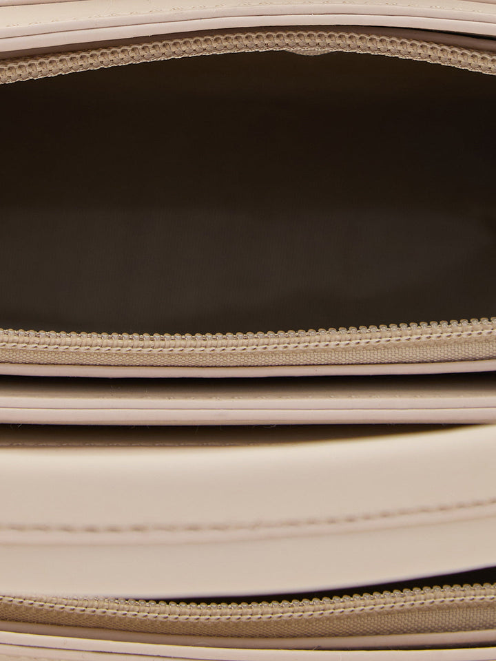 Rocia By Regal Beige Women Smart Bow Embellished Bag