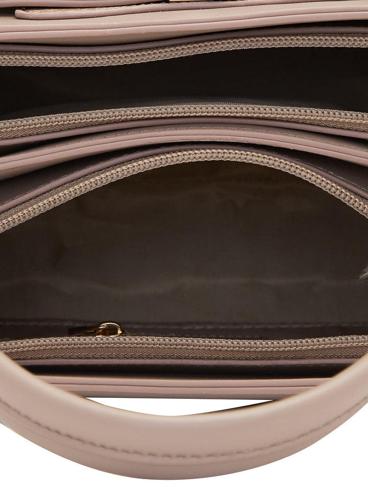 Rocia By Regal Nude Women Smart Bow Embellished Bag