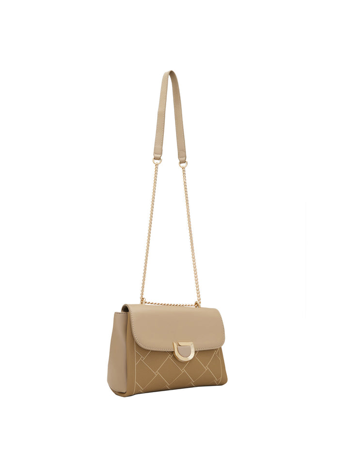 Rocia By Regal Beige Women Casual Sling Bag