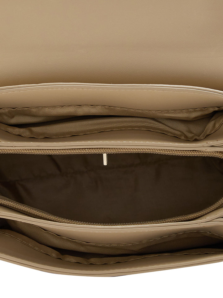 Rocia By Regal Beige Women Casual Sling Bag