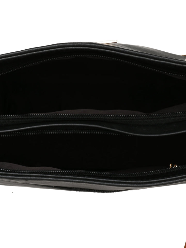Rocia By Regal Black Women Solid Casual Bag