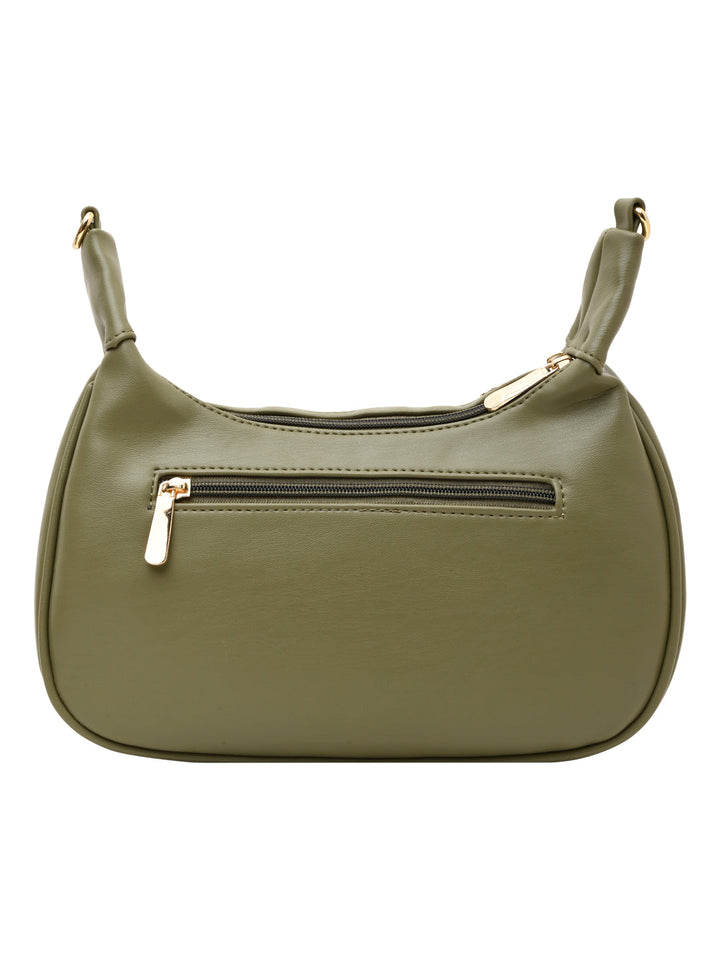 Rocia By Regal Green Women Solid Shoulder Bag