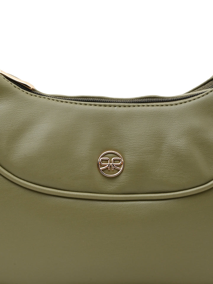 Rocia By Regal Green Women Solid Shoulder Bag
