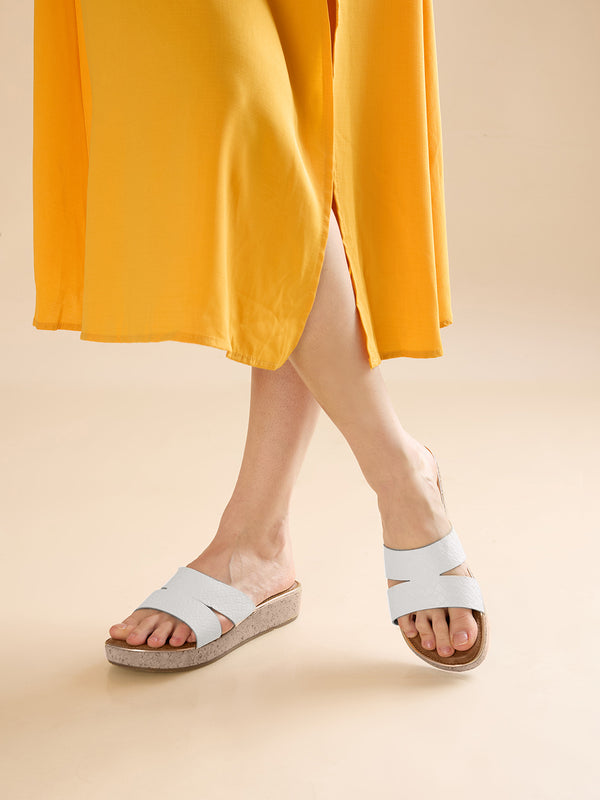 Rocia By Regal White Women Casual Sandal
