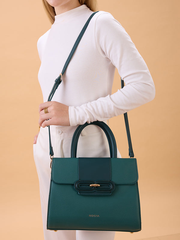 Rocia By Regal Green Women Smart Day Bag