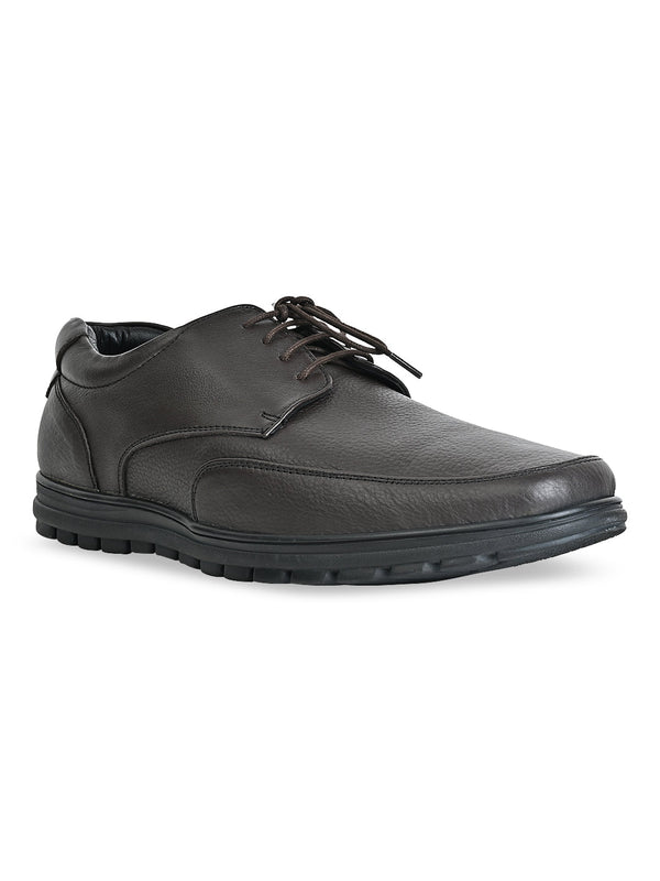 Regal Brown Men Casual Flexible Sole Shoes