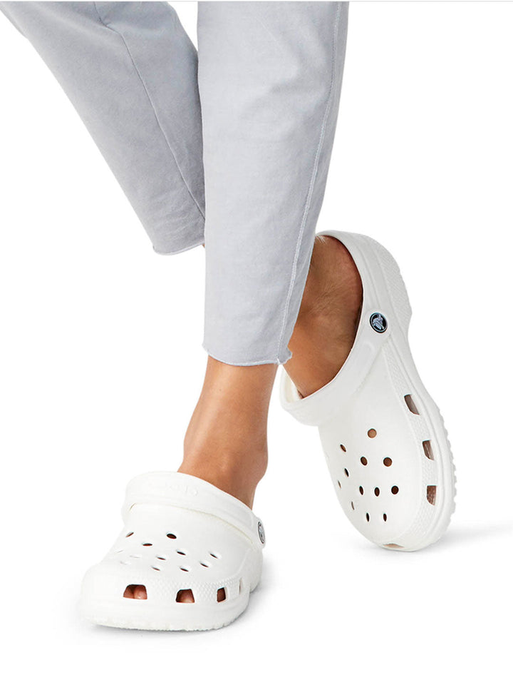 Crocs White Unisex Classic Clog