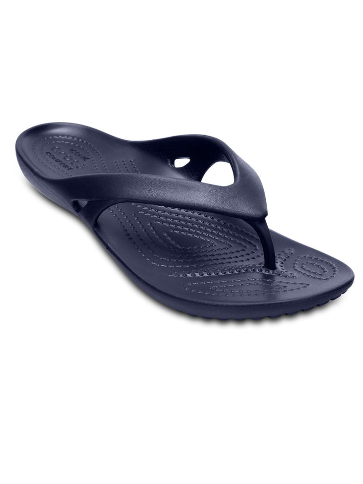Crocs Navy Women Kadee Ii Flip Flops