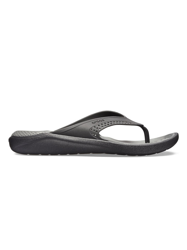 Crocs Grey Unisex Literide Flip Flops