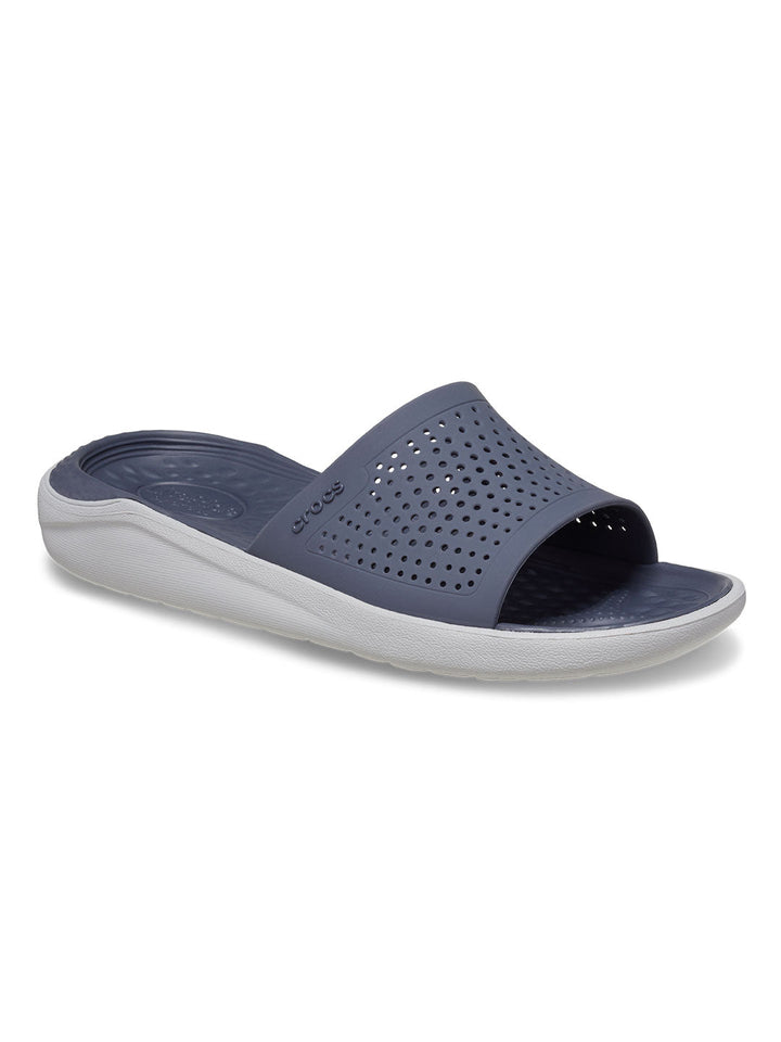Crocs Navy Unisex Literide Slides