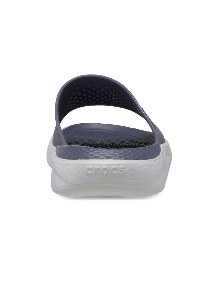 Crocs Navy Unisex Literide Slides