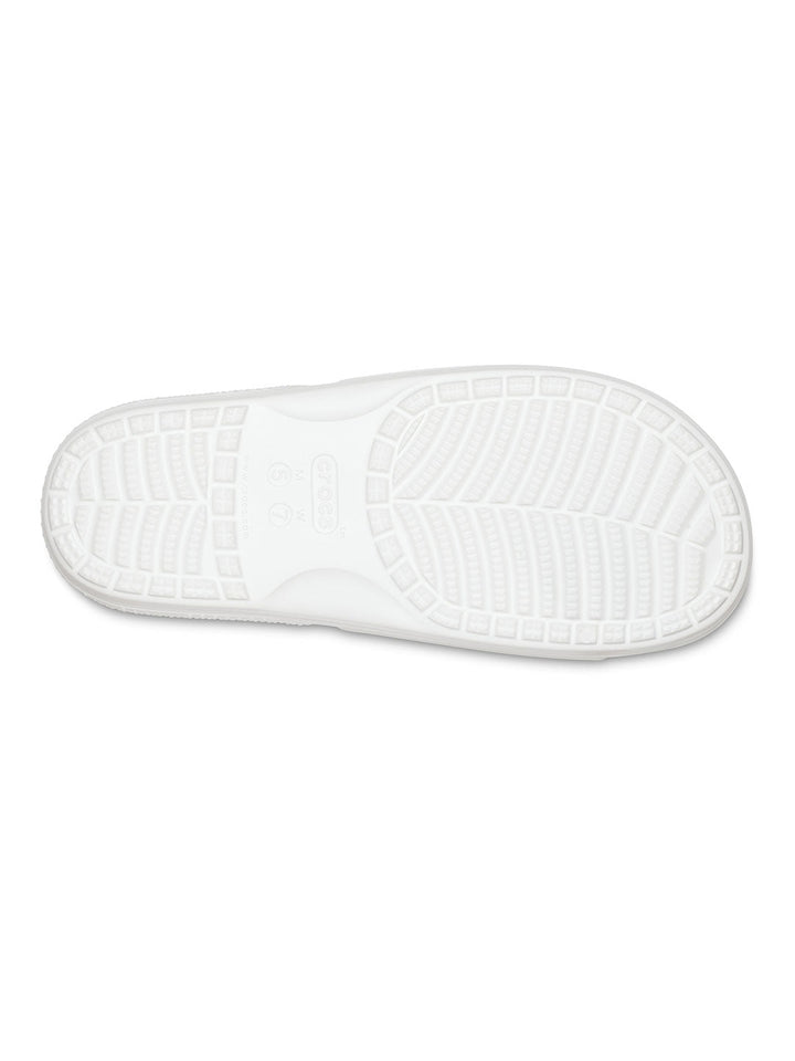 Crocs White Unisex Classic Slides