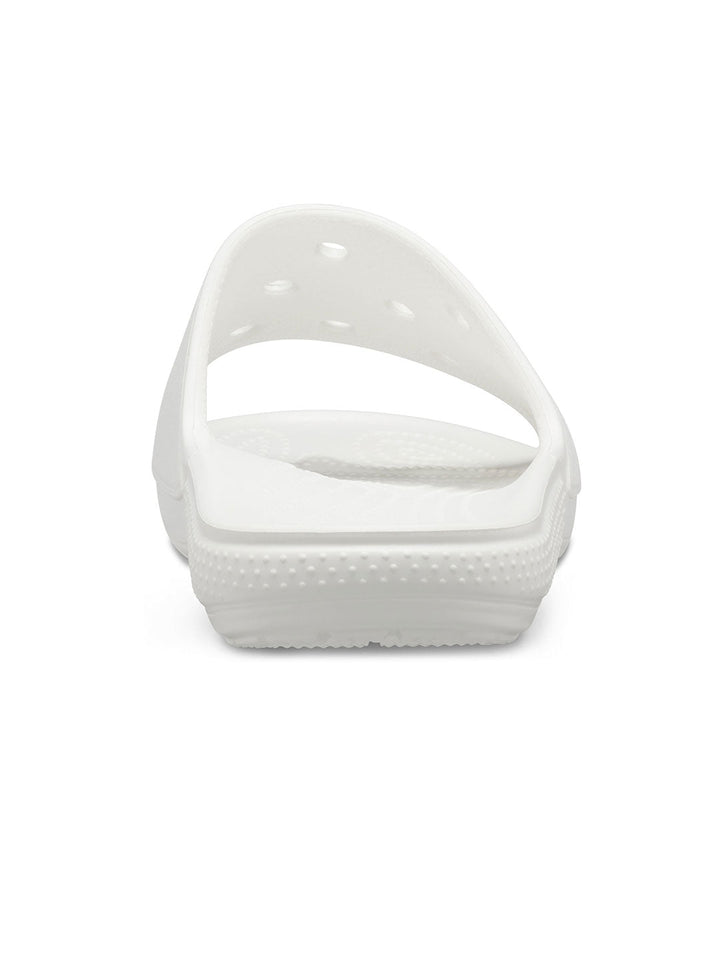 Crocs White Unisex Classic Slides