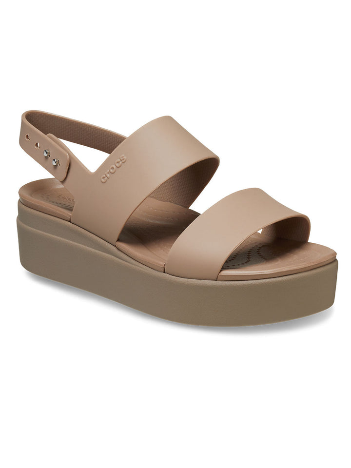 Crocs Brown Women Brooklyn Low Wedge