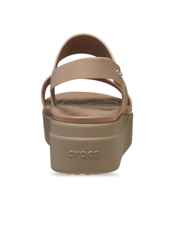 Crocs Brown Women Brooklyn Low Wedge