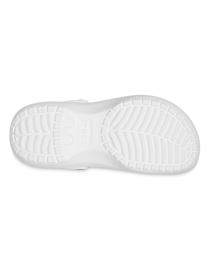 Crocs White Unisex Classic Platform Clog