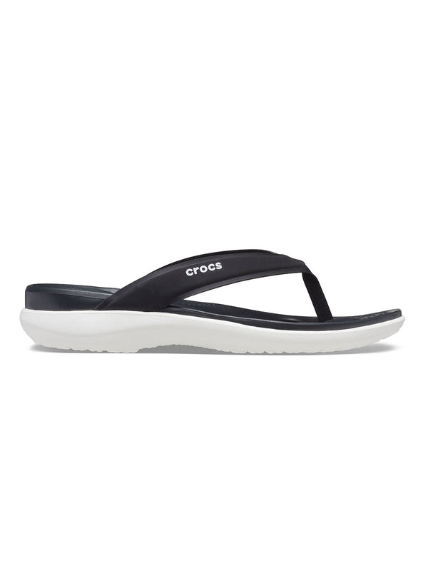 Crocs Black Women Capri V Sporty Flip Flops
