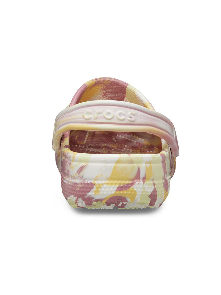Crocs Pink Unisex Classic Marbled Clog