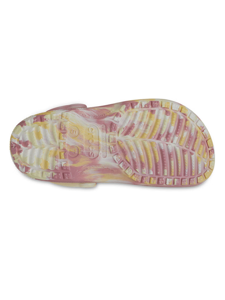 Crocs Pink Unisex Classic Marbled Clog